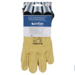 GUANTES PIEL VACUNO AMARILLO T-10 (PACK: 12 UDS)