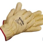 GUANTES PIEL VACUNO AMARILLO T-7 (PACK: 12 UDS)