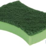 PACK DE 3 ESTROPAJOS VERDES CON ESPONJA MODELO LIMA (PACK: 16 UDS)