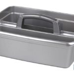 ORGANIZADOR DE LIMPIEZA COLOR GRIS 39.5X29X16cm venta unitaria (PACK: 1 UDS)