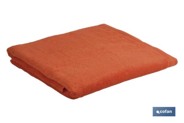 TOALLA DUCHA ORANGE GR.580/M2 MODELO AMANECER 70X140cm (PACK: 1 UDS)