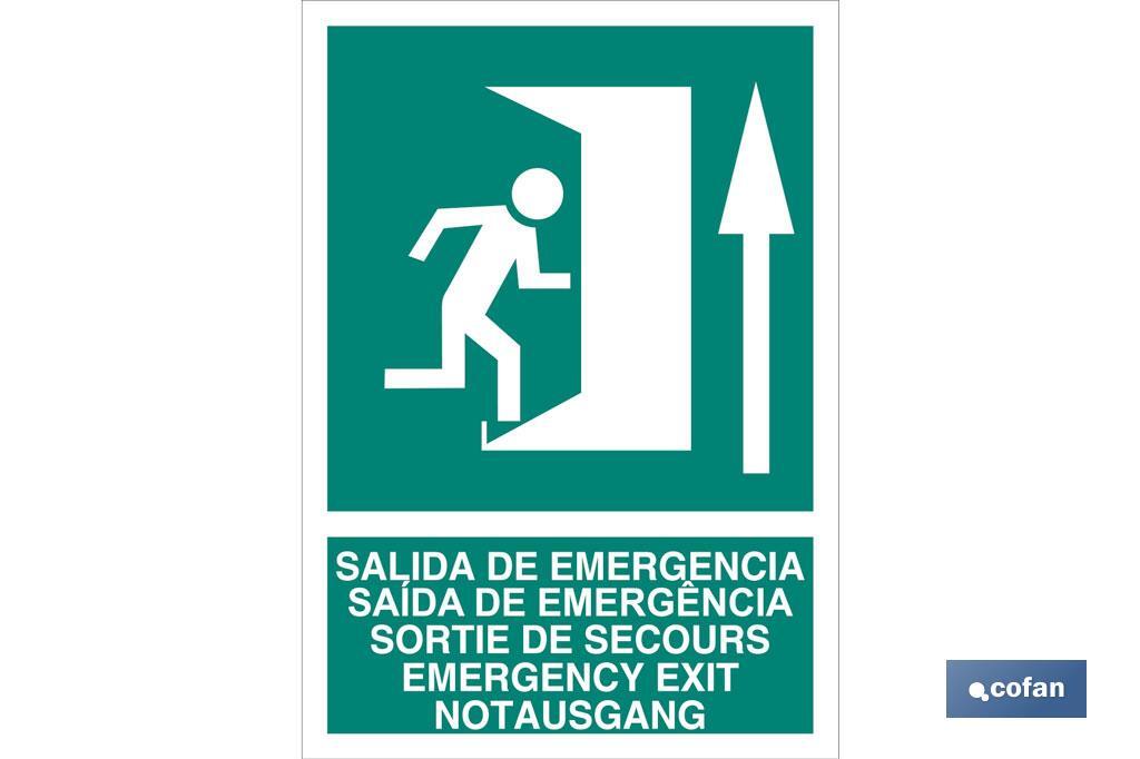 SEÑALES DE EVACUACIÓN